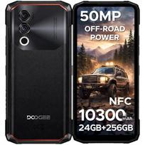 Išmanusis telefonas DOOGEE Blade10Power, 24GB+256GB, Android, NFC, karinis, šarvuotas, dual SIM