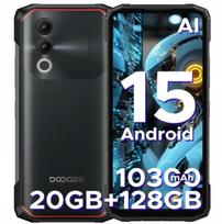 Išmanusis telefonas DOOGEE Blade20 4GB + 16GB / 128GB LTE 6,6" 10300mAh Galaxy Black