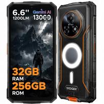 Išmanusis telefonas DOOGEE FIRE5UlTRA 8+256GB 13000mAh 2 SIM NFC 1200LM