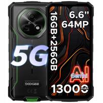 Išmanusis telefonas DOOGEE Fire 7 5G 16+256GB Android 15 6.6" 13000mAh 64MP OTG NFC