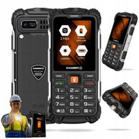 Mobilusis telefonas HAMMER FORGE LTE, atsparus vandeniui, šarvuotas