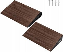 Aliuminis rampa, ruda, 80x25,6x5 cm, iki 1000 kg, vežimėliams