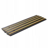 Rampa slenksčiui VEVOR, 122x41x6,5 cm, geltona su atšvaitais