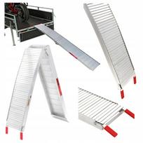 Aliumininė motociklo sulankstoma rampa 220 cm x 28 cm 340 kg