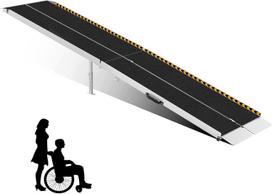 Sulankstomas neslystantis neįgaliojo vežimėlio rampas Gardhom 365 cm, 362 kg