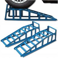 Automobilio rampos plieninės, 24 cm pločio, komplektas