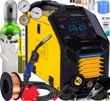 Suvirinimo aparatas MAGNUM MIG 201 ALU PRO SYNERGY 200A TIG MMA 230V PULSE, aliuminiui