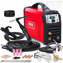 Suvirinimo inverteris IDEAL TIG 200 DC MMA PULSE 230V 200A HF IGBT, 4 m komplektas