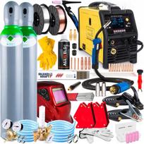 Pusiau automatinis suvirinimo aparatas MAGNUM MIG MAG MMA TIG 230V 200A aliuminiui SYNERGY