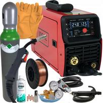 Suvirinimo aparatas MIGOMAT MIG 200 Synergia LED 3in1 komplektas