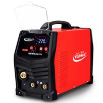 Suvirinimo aparatas WELDMAN MIDI MIG 222 SYN MMA TIG LIFT FLUX 230V 220A, rankena, 4 m