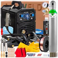 Suvirinimo aparatas SPARTUS EASY MIG 217DP 230V 200A SYNERGY MMA TIG LIFT DUAL PULSE