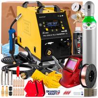 Suvirinimo aparatas MAGNUM MIG 230/2 ALU SYNERGY 230V 400V TIG DC LIFT MMA SPOT 4R