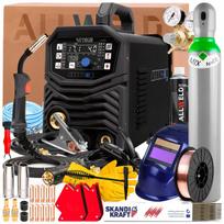 Suvirinimo aparatas SPARTUS EASY MIG 210 LED 230V 200A SYNERGY MMA TIG FLUX 2T/4T