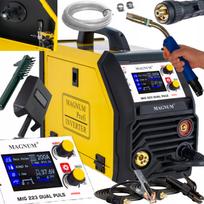 Suvirinimo aparatas MAGNUM MIG 223 Dual Pulse 220A MMA TIG Lift 3in1 Synergy
