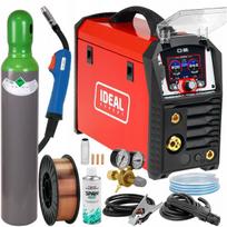 Suvirinimo aparatas Synergy Ideal MIG 201 LCD MMA MAG TIG Lift 2T 4T komplektas