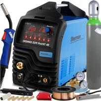 Suvirinimo aparatas Sherman MIG 209 ProHIT Synergy 4 ritinėliai 2T 4T SPOT 230V