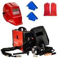 Suvirinimo aparatas MIG/MMA 2in1 MINI MIG 160 SYNERGY WELDMAN FLUX su skydeliu