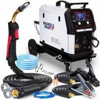 Pusiau automatinis suvirinimo aparatas MIG/MMA/TIG iTech MIG 250 4R 3in1 250A SKANDI KRAFT