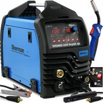 Suvirinimo aparatas Sherman DIGI MIG 209 Pro HIT ALU Synergy 200A 4R TIG 230V