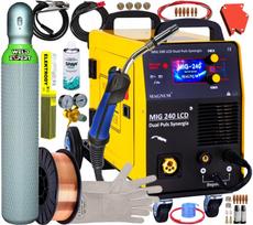 Suvirinimo aparatas MAGNUM MIG 240 DUAL PULSE LCD SYNERGY TIG