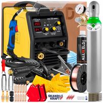 Suvirinimo aparatas MAGNUM MIG 208 MMA 230V 200A TIG LIFT FLUX, plienui ir aliuminiui