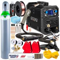 Suvirinimo inverteris SPARTUS EASY MIG 215 MMA TIG 230V 200A ALU