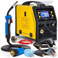 Pusiau automatinis suvirinimo aparatas MAGNUM MIG 220 ALU/CU SYNERGY MMA TIG 230V 200A ALU