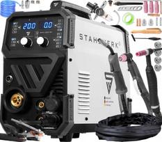 Suvirinimo aparatas STAHLWERK CTM-250 ST 4in1, MIGOMAT, pusiau automatinis, plazminis, TIG