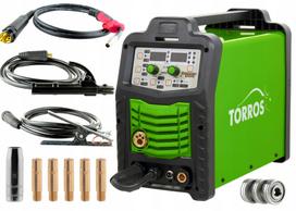 Pusiau automatinis suvirinimo aparatas MIG/MAG, MMA, TIG Torros 40-200 A M2004 rinkinys 1