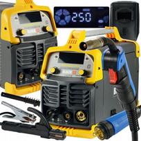 Suvirinimo aparatas inverterinis MIG/MAG/MMA/FLUX/TIG 250A 2/4T GAS