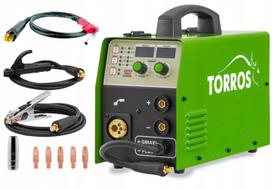 Suvirinimo aparatas Torros MIG MAG MMA TIG FLUX 200A Synergy M2010 SET