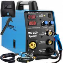 Suvirinimo aparatas MIG MAG 200A MMA Sherman MIGOMAT 230V Speedy MIG 200 euro MB15