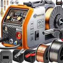 Suvirinimo aparatas MIGOMAT IGBT FLUX MIG MAG MMA Majster MP0142 Pro 5kg
