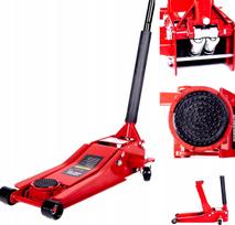 Žemas automobilių keltuvas FROG 4T, 4 tonos, 2 stūmokliai, su 2 gumomis