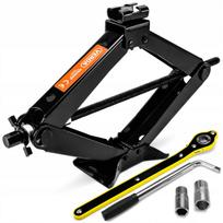 Automobilio trapecinis keltuvas 2T 105-410mm su ratų raktu