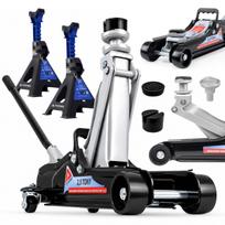Automobilinis keltuvas su MARE FROG JACK 2,5 3T ir gumine pagalvėle