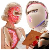 LED veido kaukė phototherapy, raudona šviesa, 311 LED
