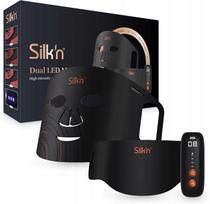 LED veido ir kaklo kaukė Silk'n Dual LED Black nuo raukšlių