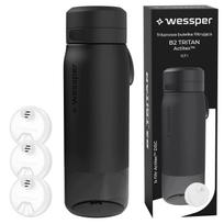 Vandens butelis TRITAN BPA FREE WESSPER B2 700ml su 3 filtrais