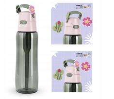 Gertuvė su anglies filtru Dafi SOLID 0,7 l, rožinė