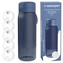 Gertuvė WESSPER B2, 700 ml, Tritan, su 5 filtrais, be BPA