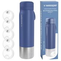 Vandens gertuvė su plieniniu filtru Wessper B2 Actitex, 1 l, 5 filtrai