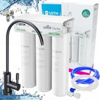 Virtuvinis po kriaukle filtras USTM Ultra Carbo Black Style