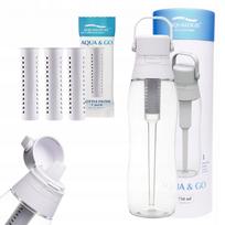Gertuvė Aqualogis Aqua&Go 750ml balta su 3 filtrais
