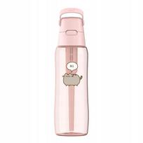 Vandens filtras buteliukas Dafi x PUSHEEN SOLID 0,7 su baby pink filtru