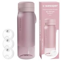 Vandens butelis tritanas Wessper B2 Actitex 0,7 l su 3 filtrais