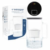 Vandens filtras 3l WESSPER BLACK su LED skaitikliu ir kasete