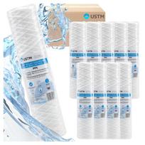 Vandens filtro kasetė 10", 5 mikronų, PP5M, 10 vnt., USTM