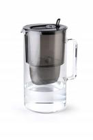 Vandens filtras ąsotis Aquaphor Glass 2,5 l su Maxfor+ H kasete, juodas